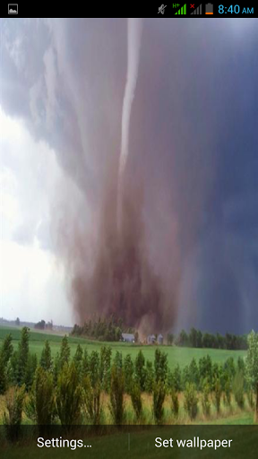 Tornado Live Wallpaper Android Apps Games On Brothersoft