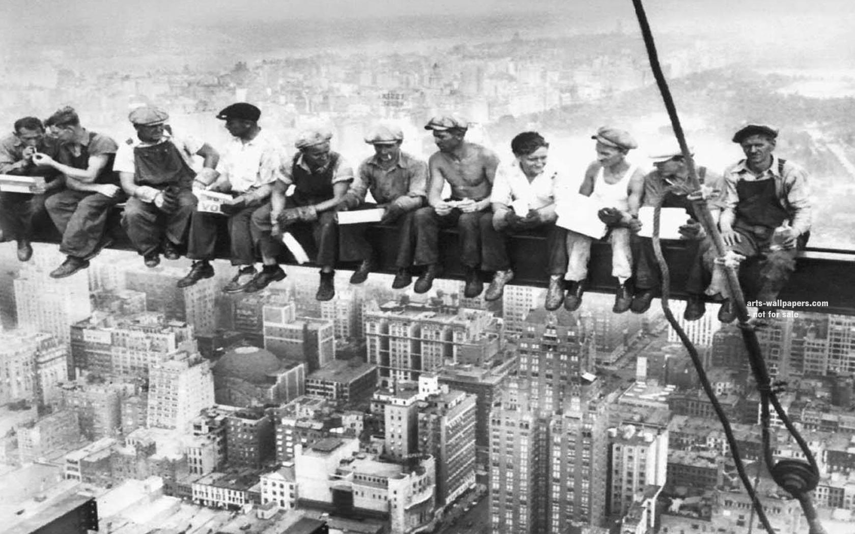 Lunch Atop A Skyscraper Poster Photo Charles C Ebbets Photography