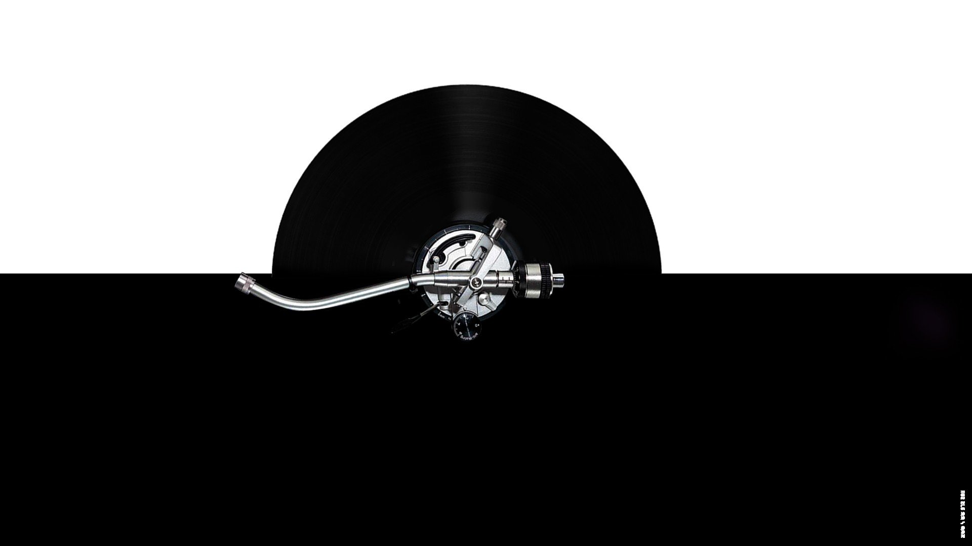 black white turntable vinyl turntables technics DJ arms mk2 scratch 1920x1080