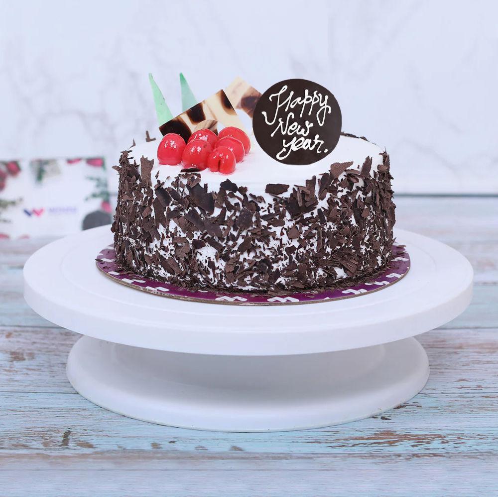Happy New Year Black Forest Cake Winni In