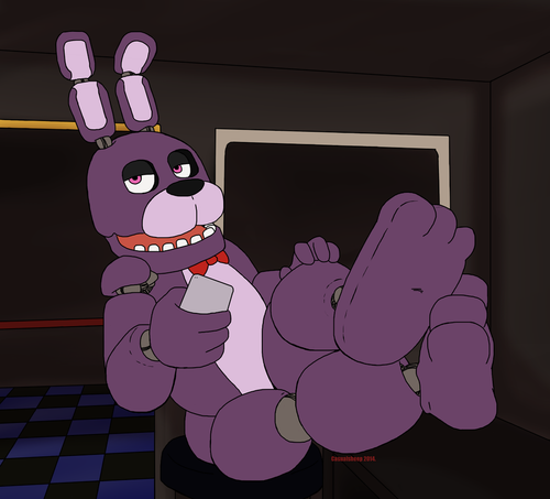 Bonnie The Bunny Image Just Chillin HD Wallpaper And