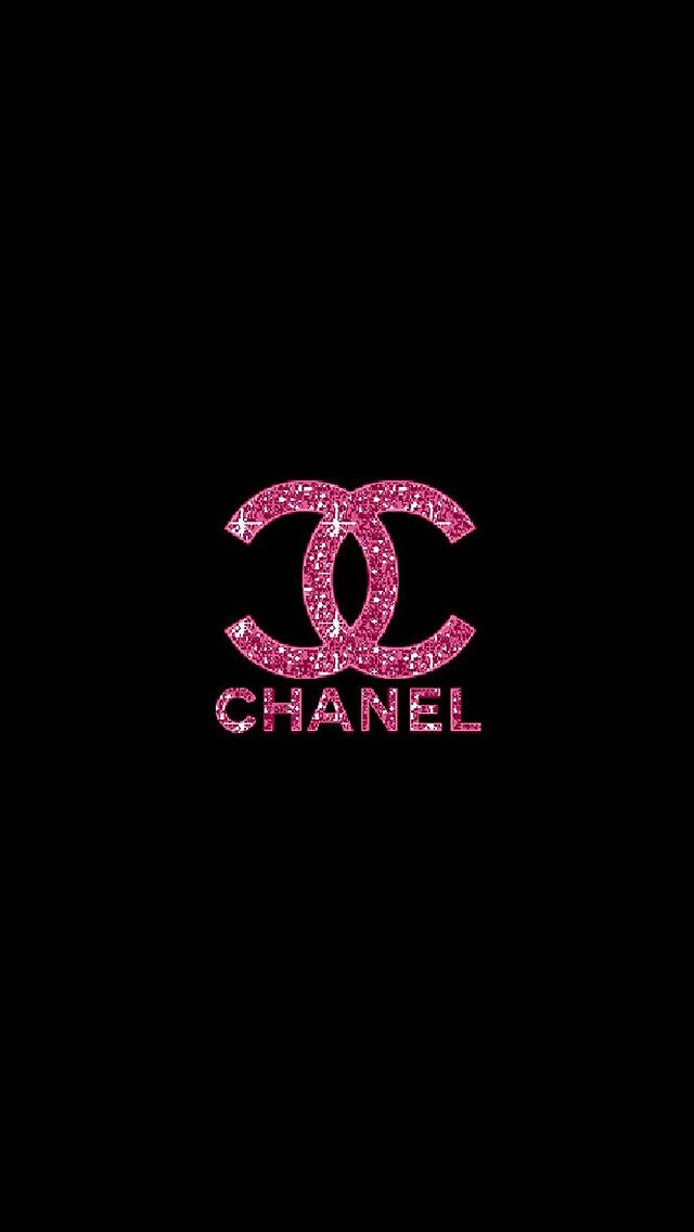 sparkly chanel iphone 5 wallpaper more coco chanel fancy wallpapers 640x1136