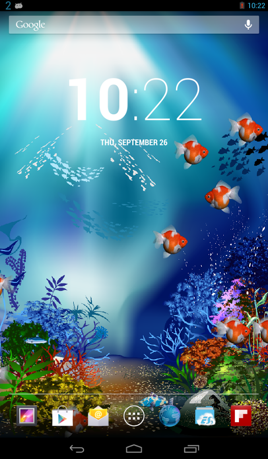 Real Fish Live Wallpaper Screenshot