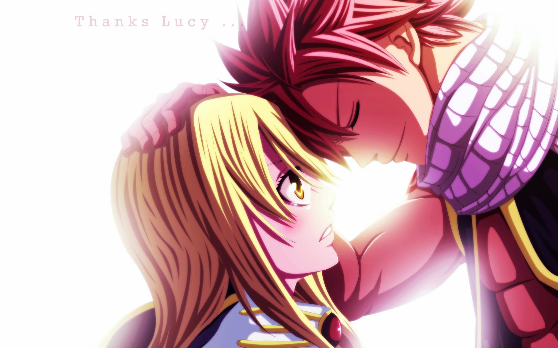 Lucy Heartfilia And Natsu Dragneel Fairy Tail Anime HD Wallpaper