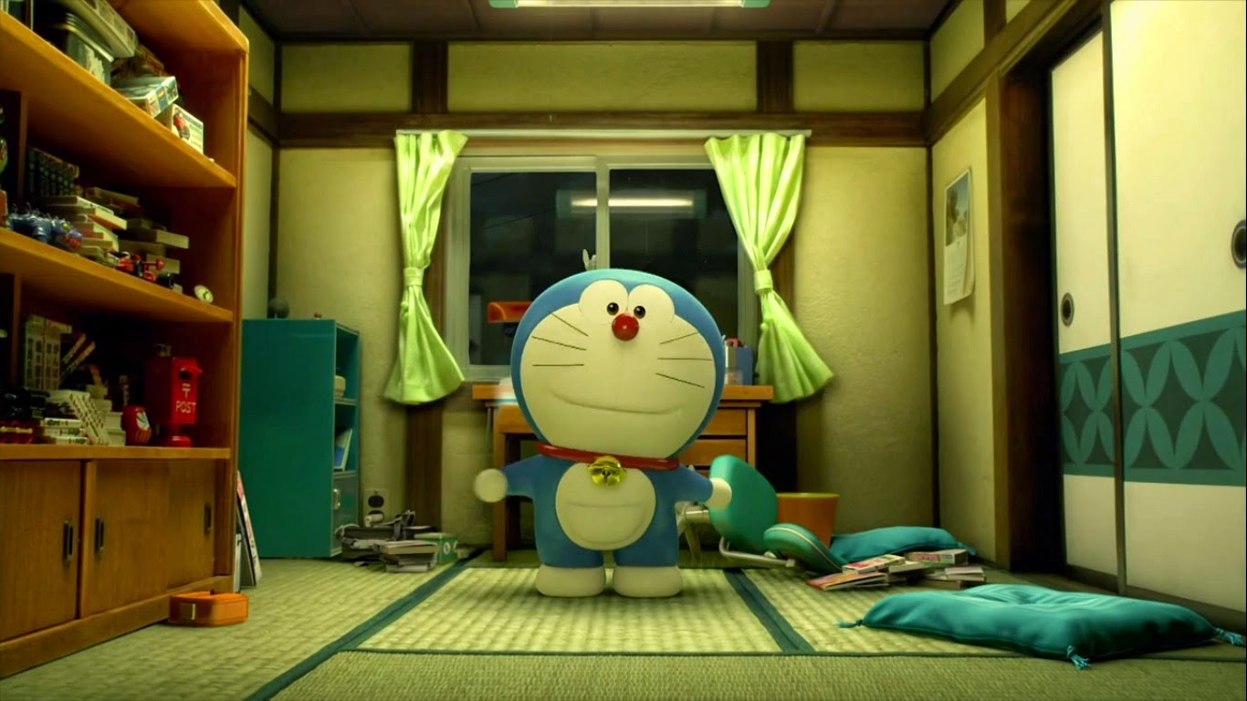Doraemon 3d HD Wallpaper Widescreen Stand