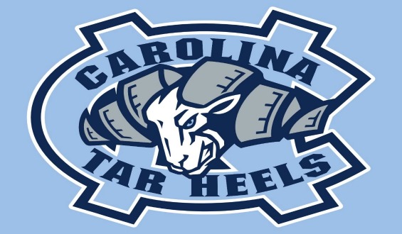 University Of North Carolina Unc Tar Heels Team Logo Sports Poster