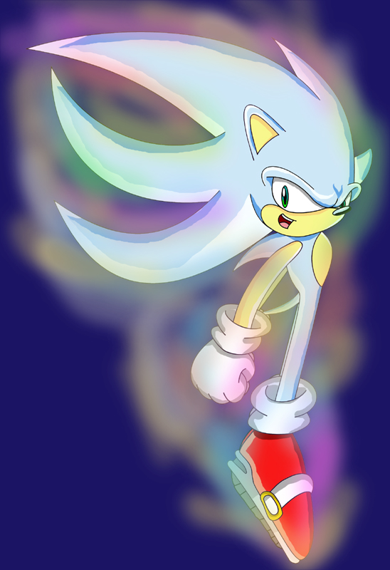 Download Hyper Sonic Fanart Wallpaper