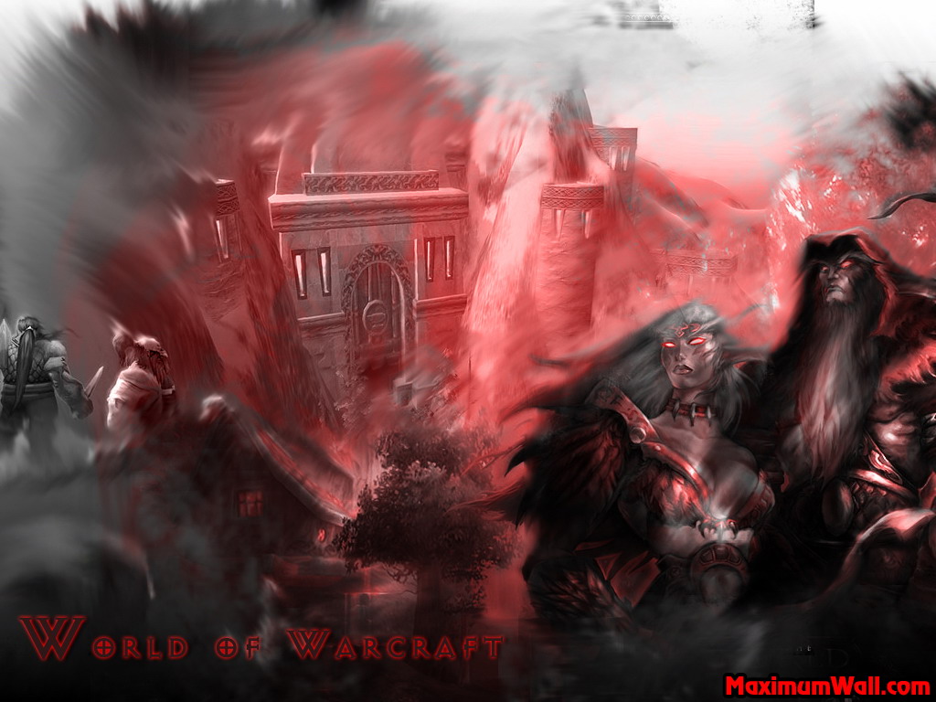 Red Mix World Warcraft Wallpaper Jpg