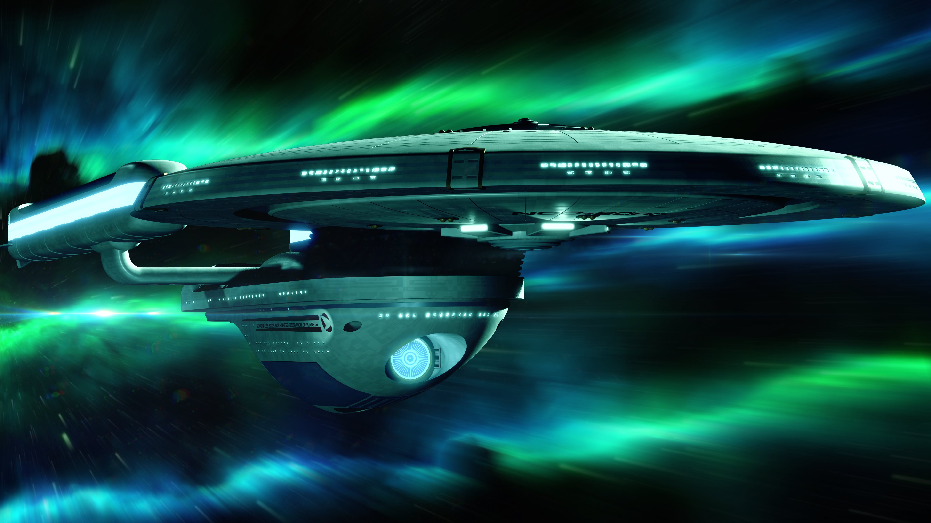 Star Trek Spaceships HD Wallpaper 4k