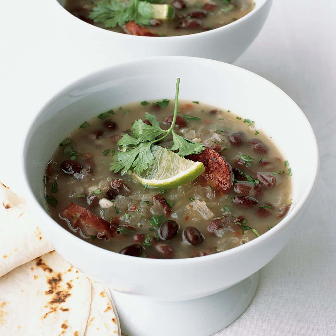 Hearty And Flavorful Black Bean Soup Is The Perfect Dish Wallpaper