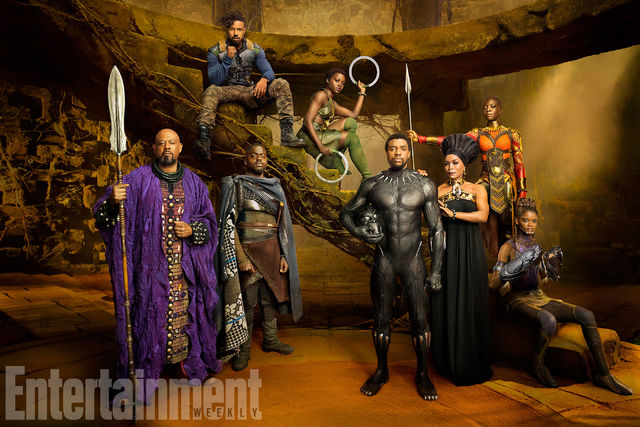 Image Black Panther Promo Cast Ew Jpg Marvel Cinematic