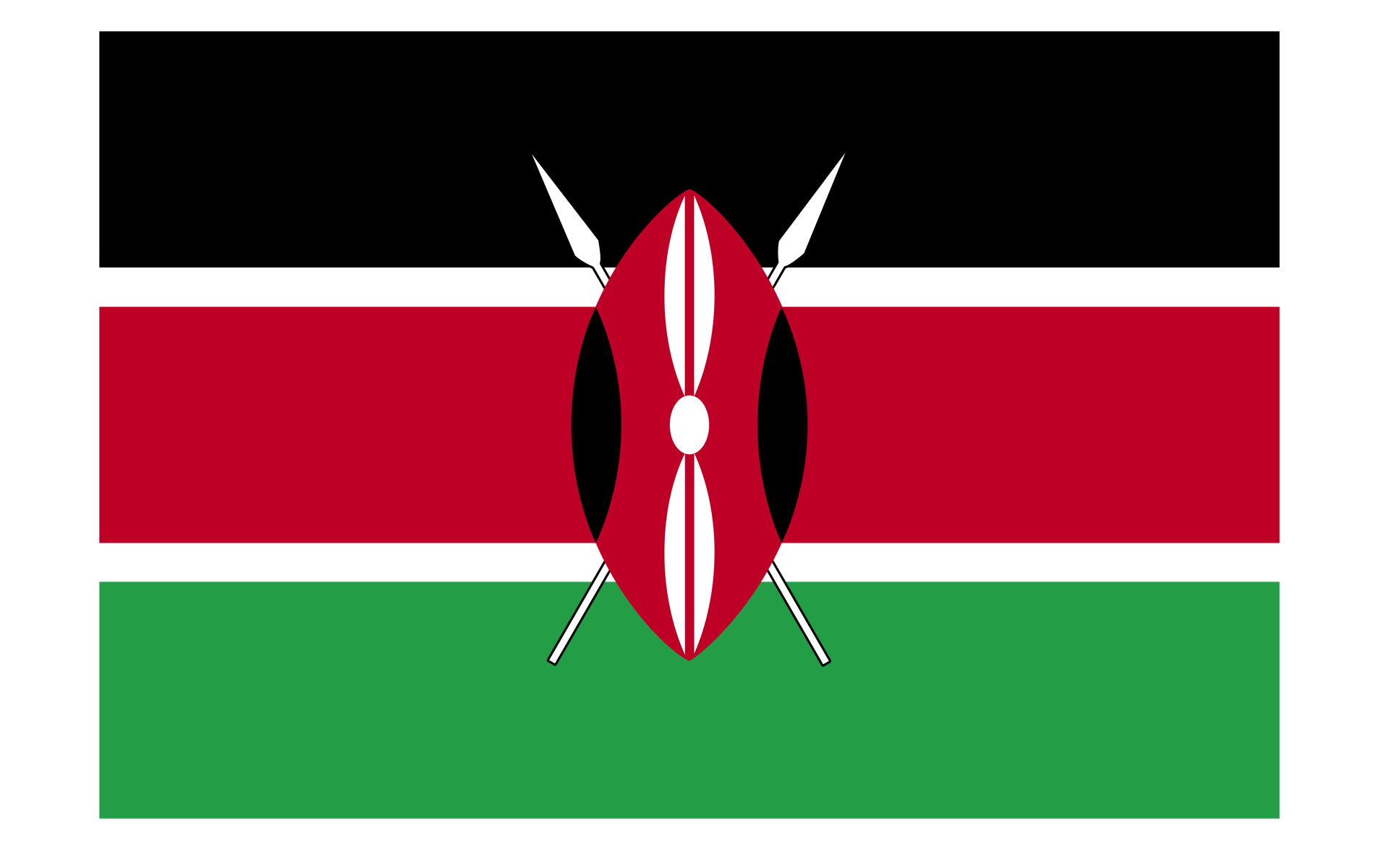Kenyan flag Everything In Between in 2019 Kenya flag Kenya Flag