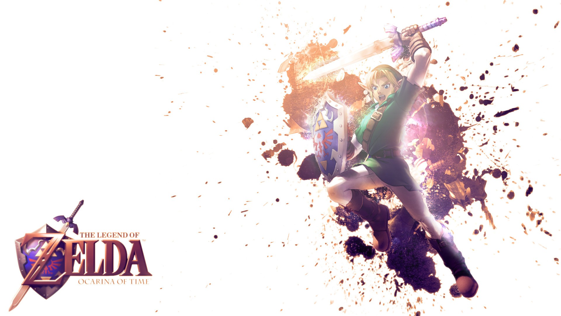 The Legend Of Zelda Ocarina Time Wallpaper HD Background