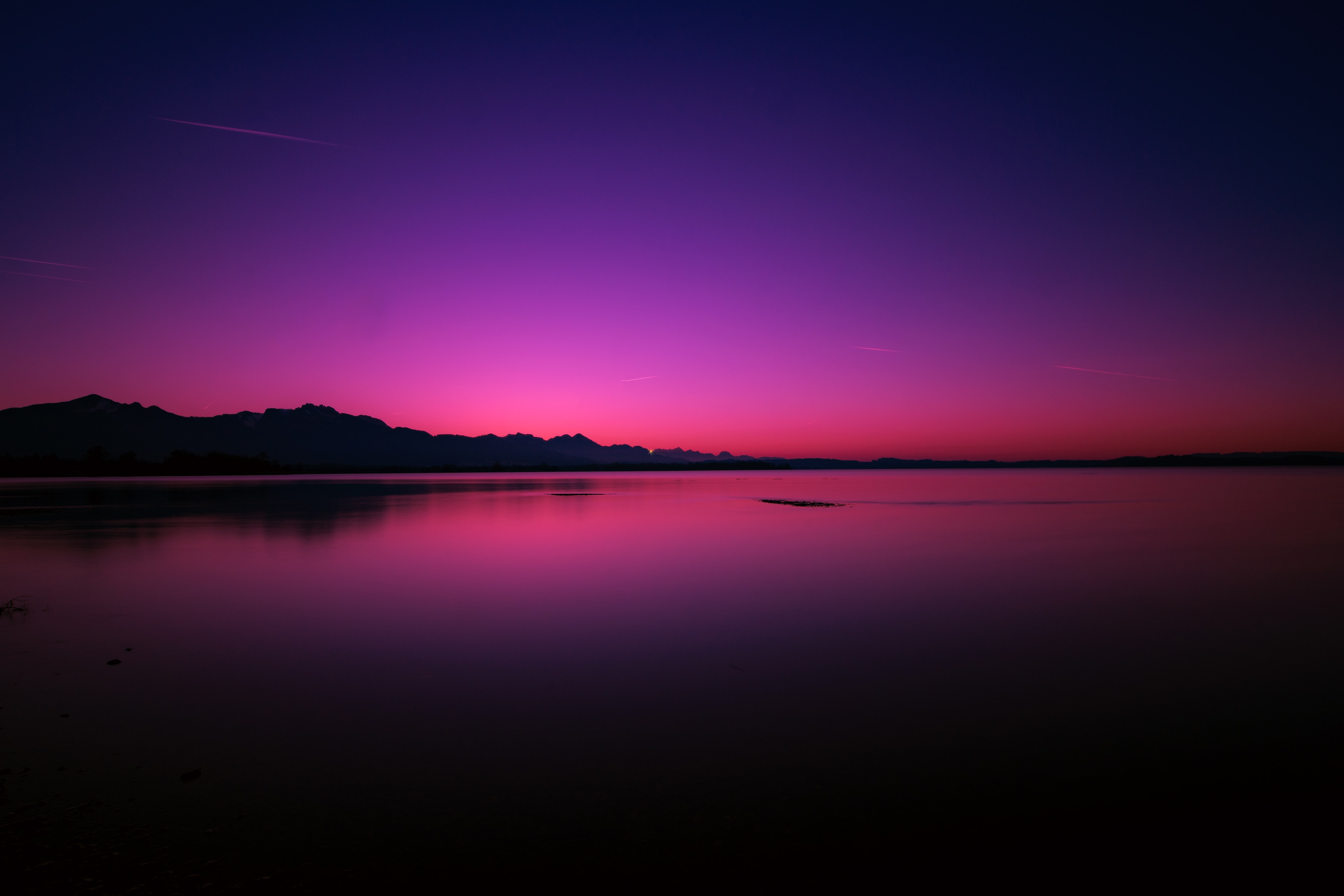 Dawn Sea Ocean Sunset 4k Wallpaper HD Nature Image Photos
