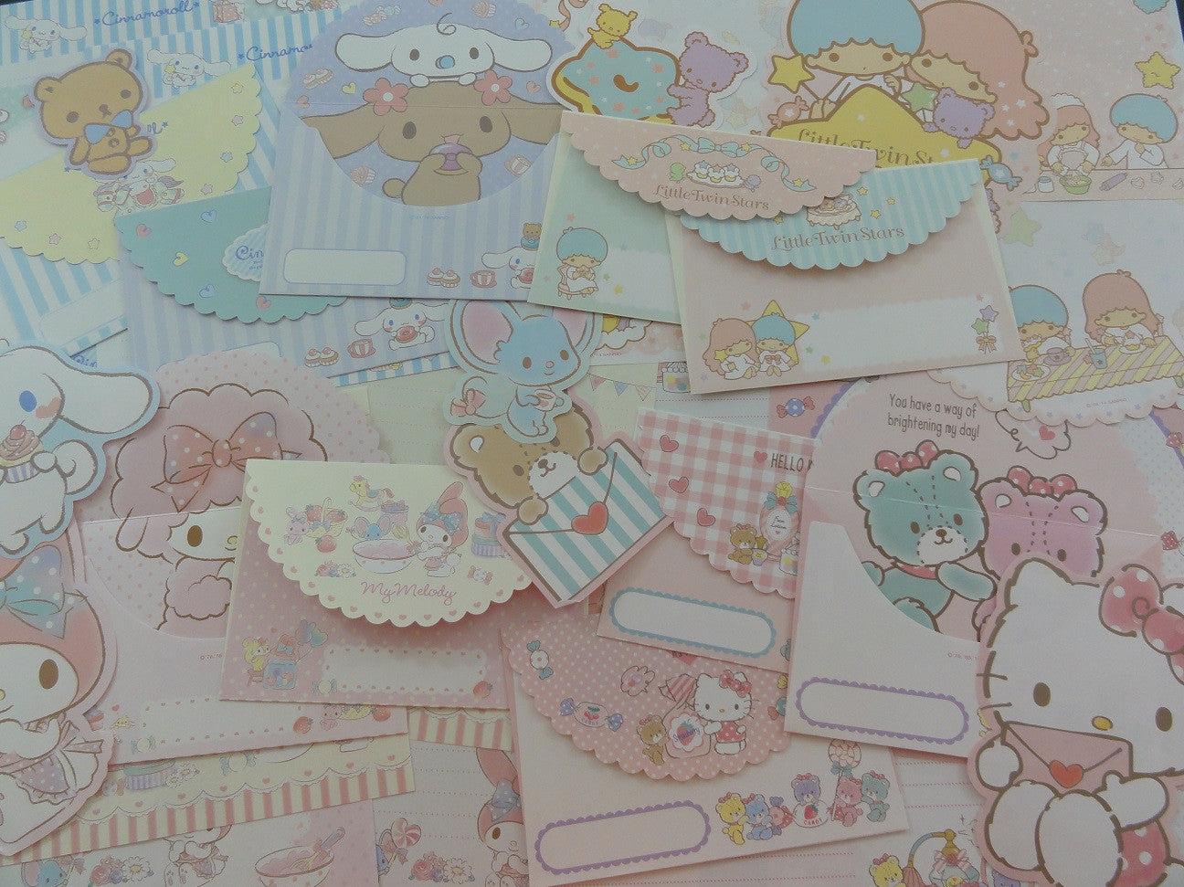 Sanrio Hello Kitty My Melody Little Twin Stars Cinnamoroll Letter