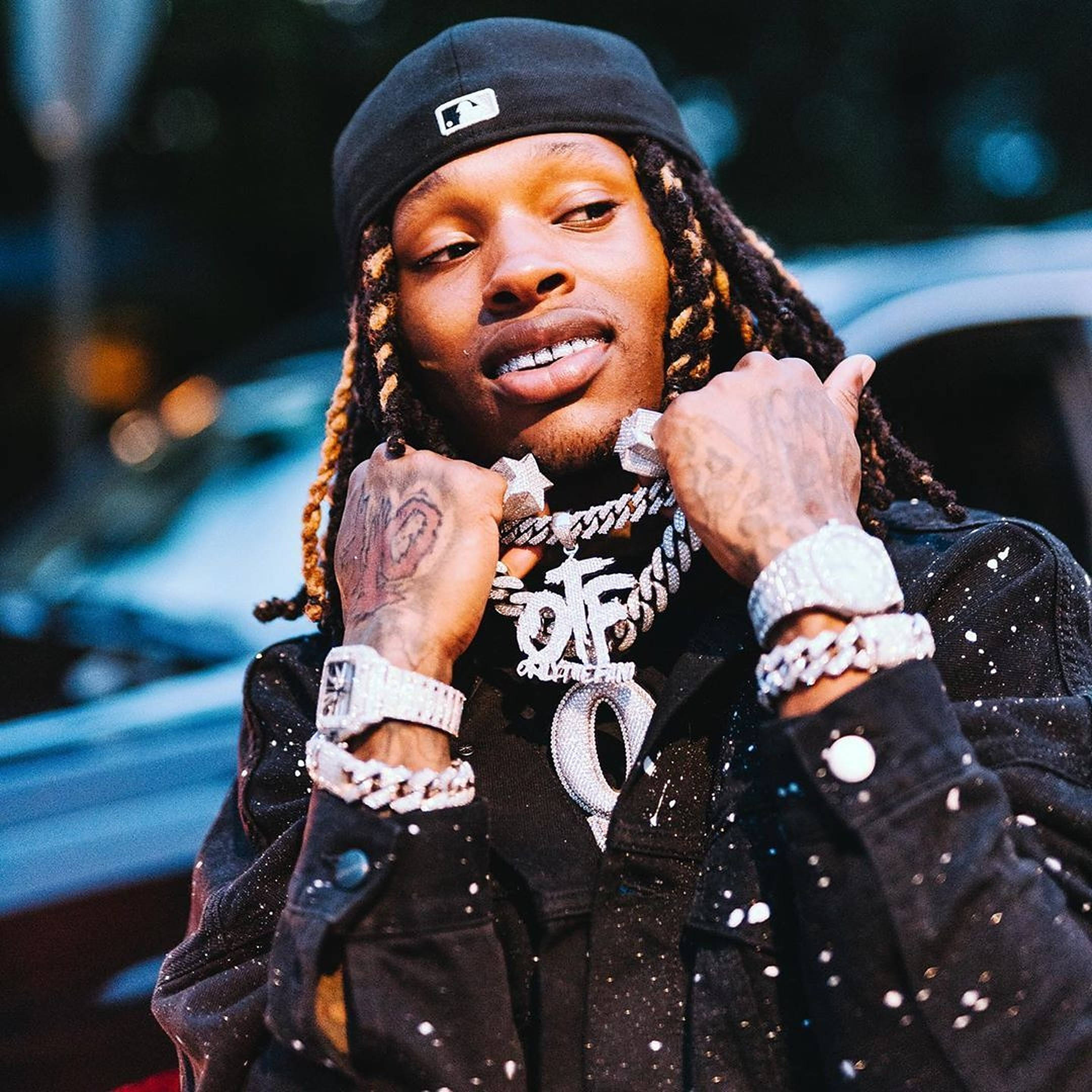 King Von Pink Art Wallpaper