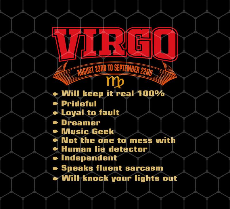 Funny Virgo Facts Zodiac Sign Horoscope BirtHDay Of Png