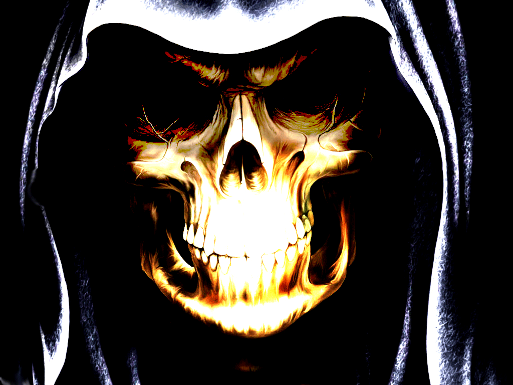 Skull Ghost Wallpaper Image Screen