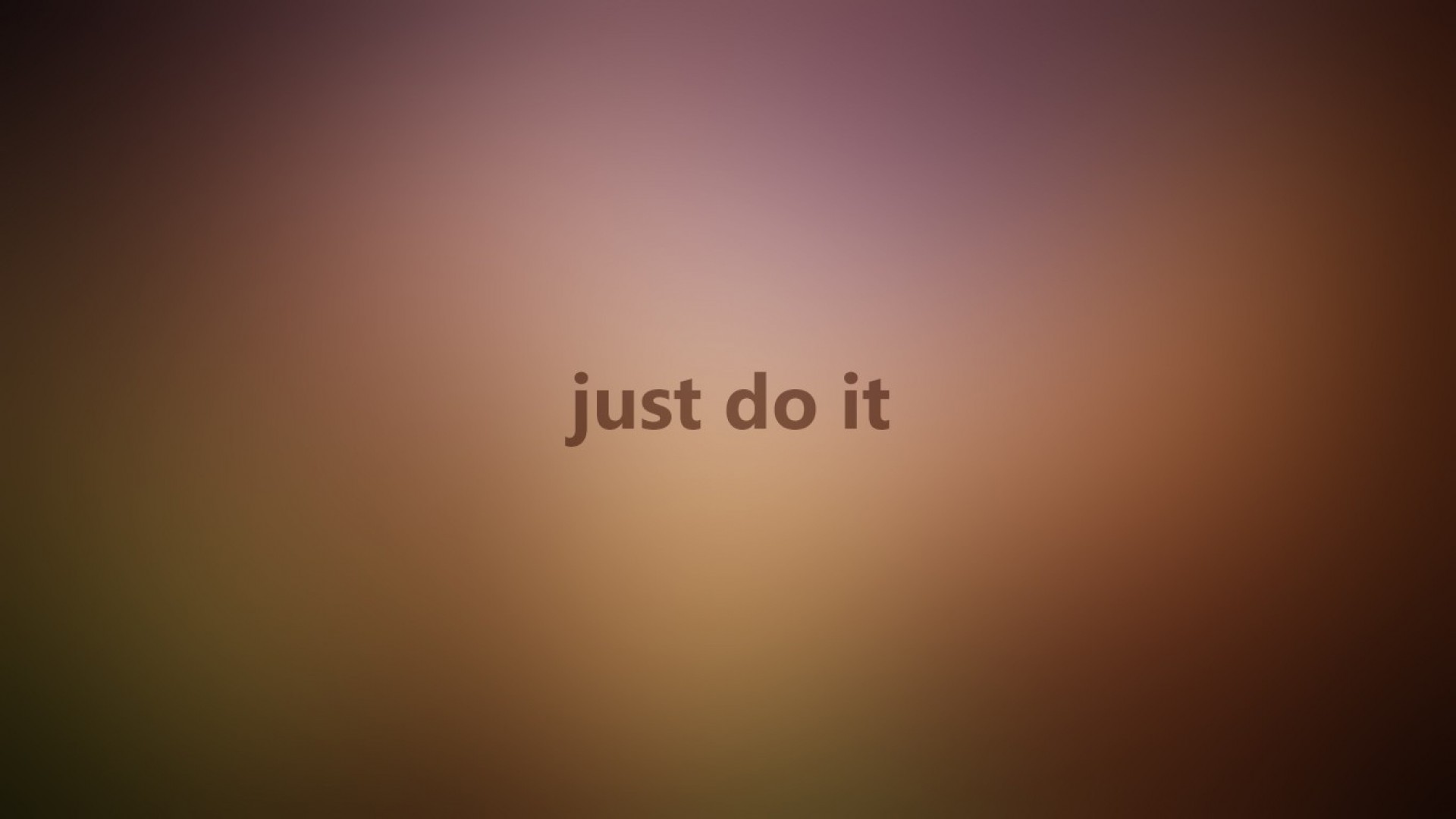 Blurred Motivation just do it Wallpaper   MixHD wallpapers