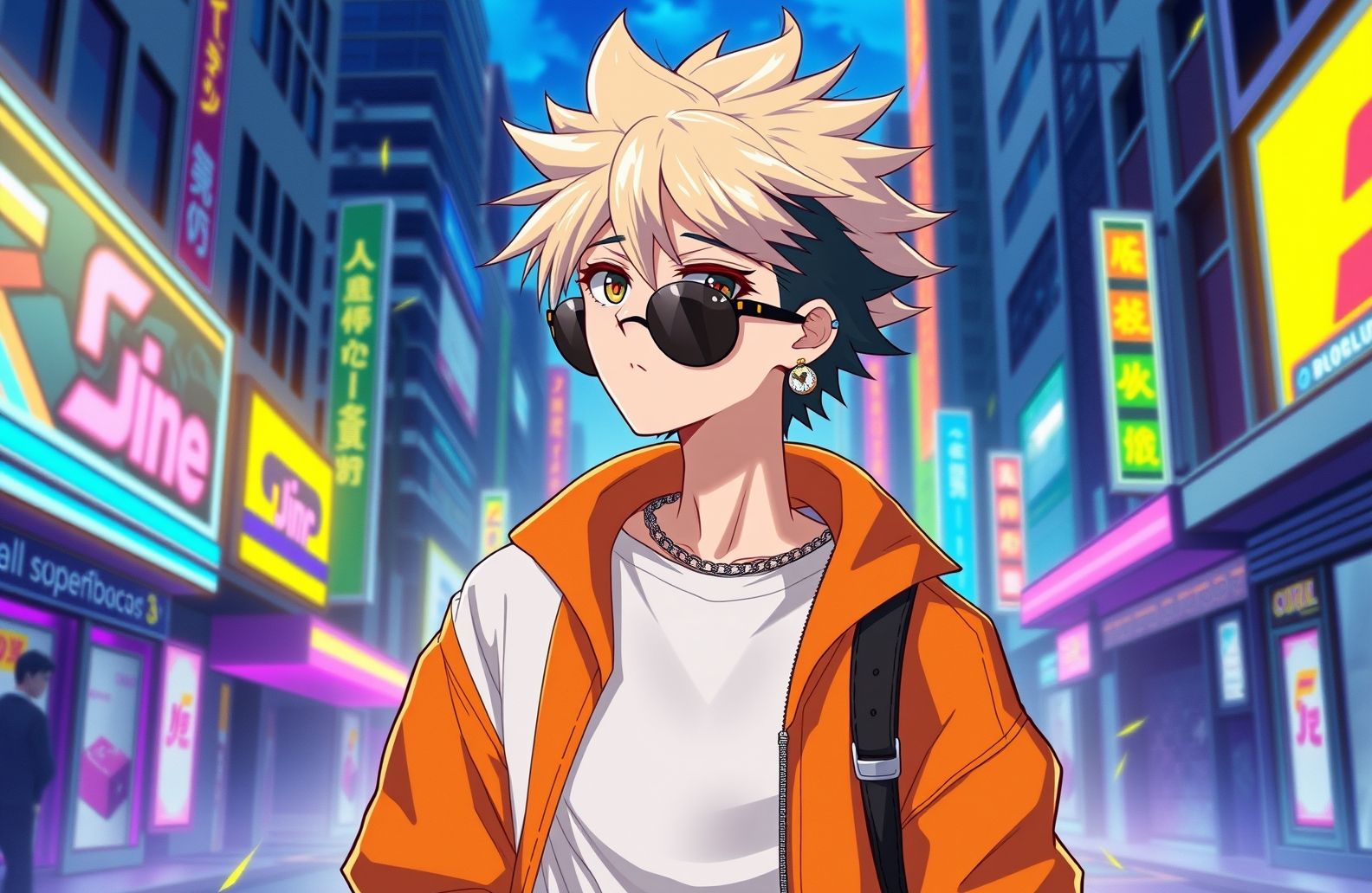 Anime Cool Guy Wallpaper
