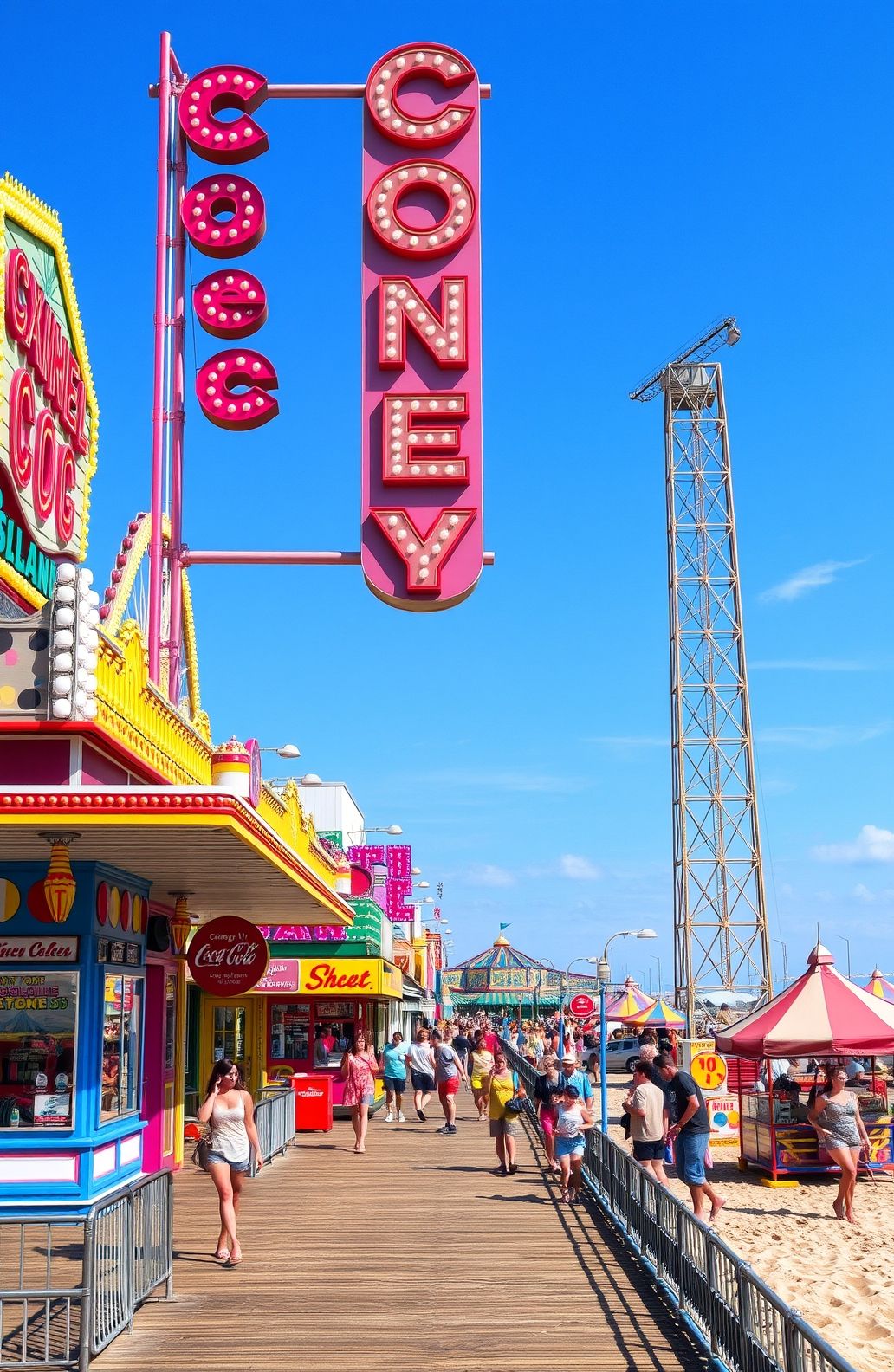 Coney Island Wallpaper