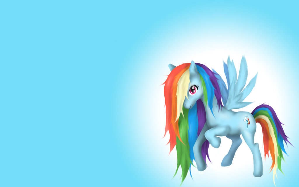 My Little Pony Rainbow Dash Wallpaper By Caeeli