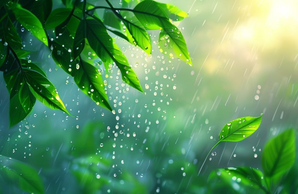 3d Rain Wallpaper