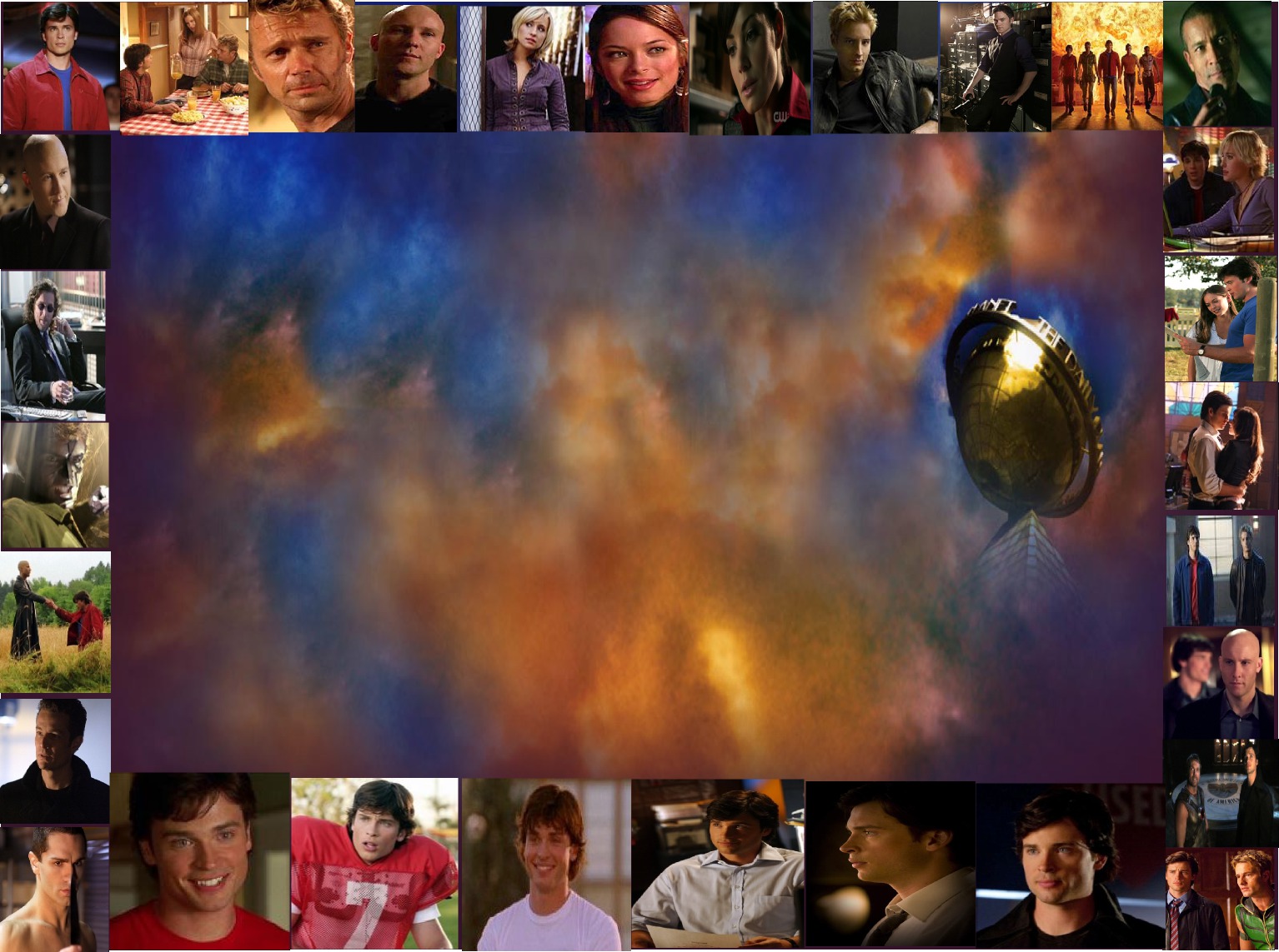 Smallville Daily Pla Cast Too Wallpaper