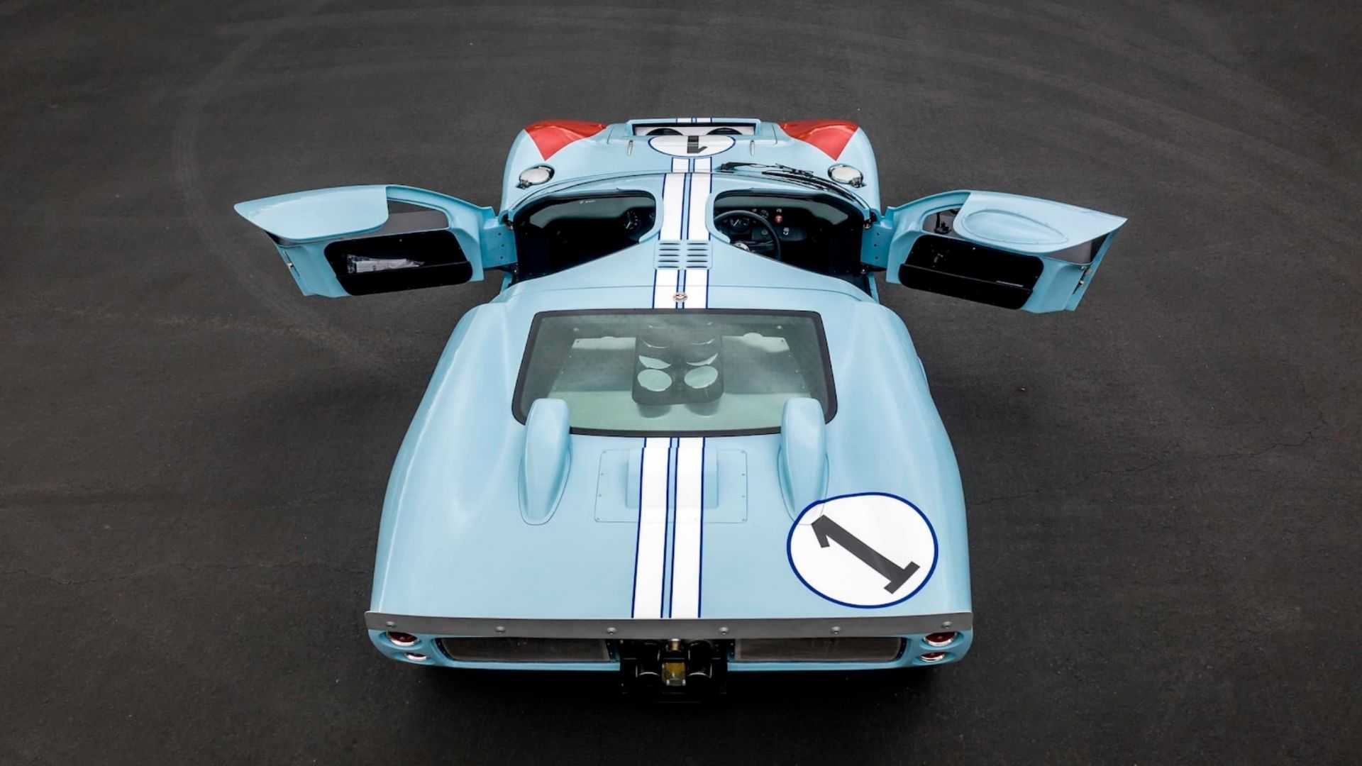 Replica Ken Miles Hero Gt40 Mkii Sells For 440k At Auction