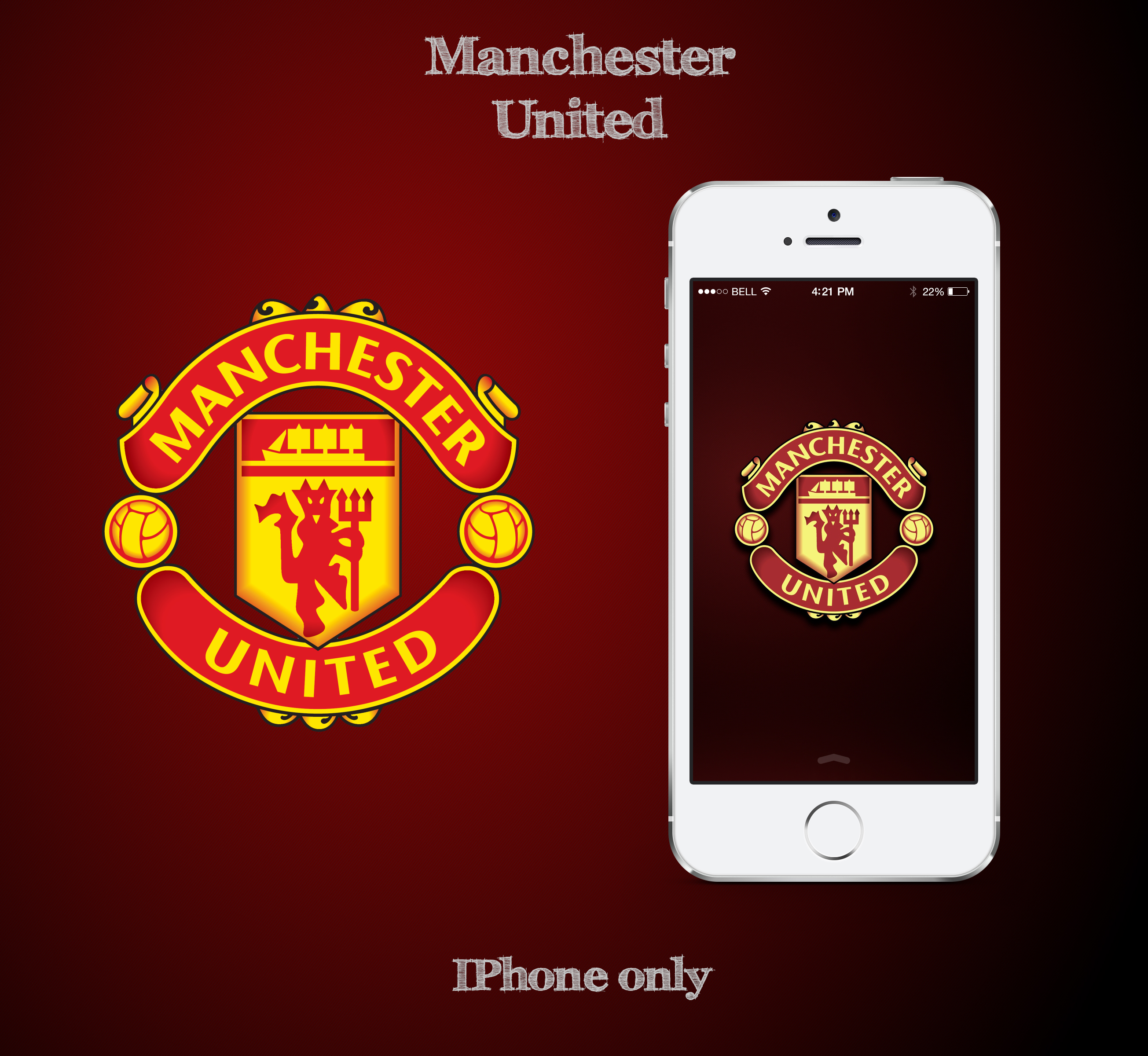 48 Manchester United Iphone Wallpaper On Wallpapersafari