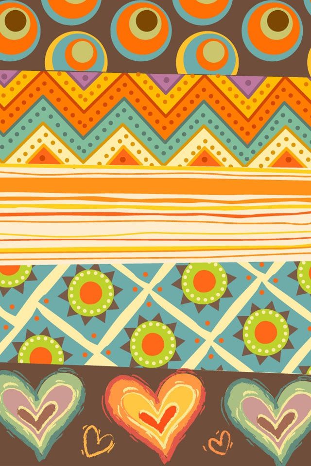 Cute Tribal Print Background