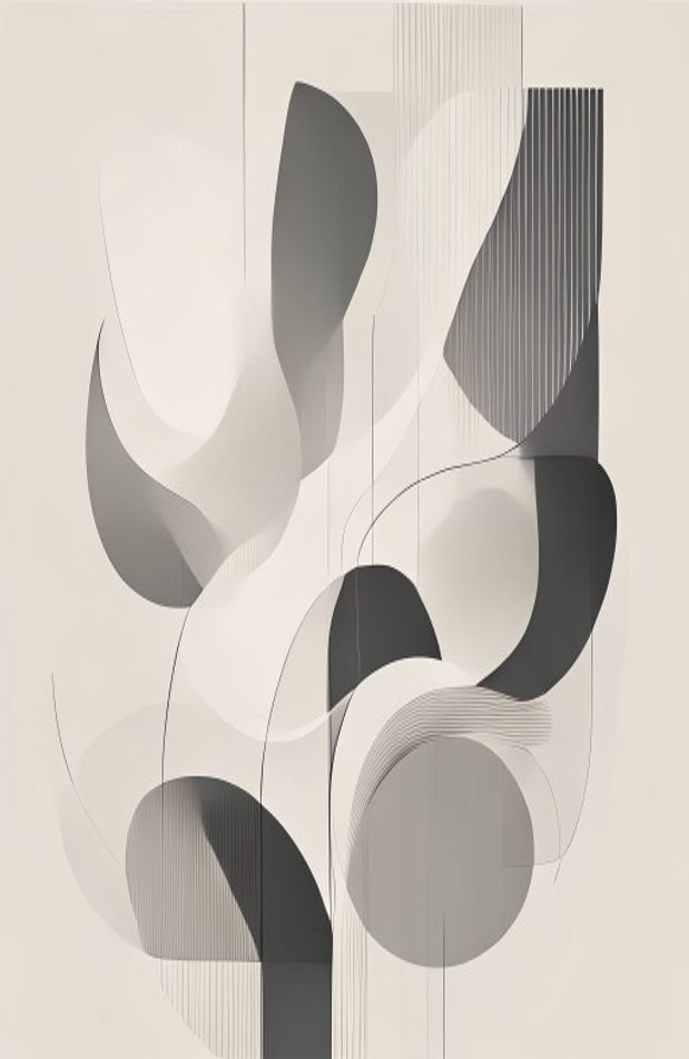 White Wallpaper Abstract