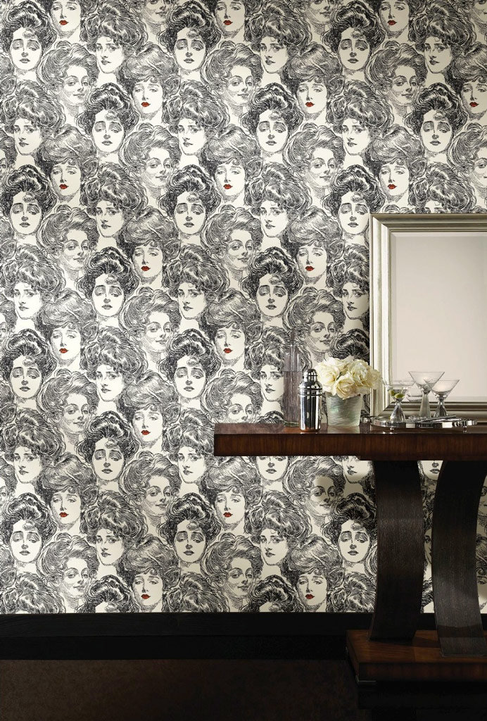 York S Pucker Up Wall In A Box Wallcovering Kit Includes Three Rolls