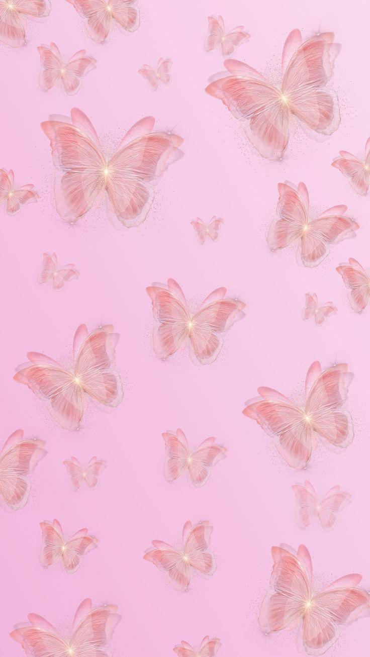 Free and customizable butterfly wallpaper templates