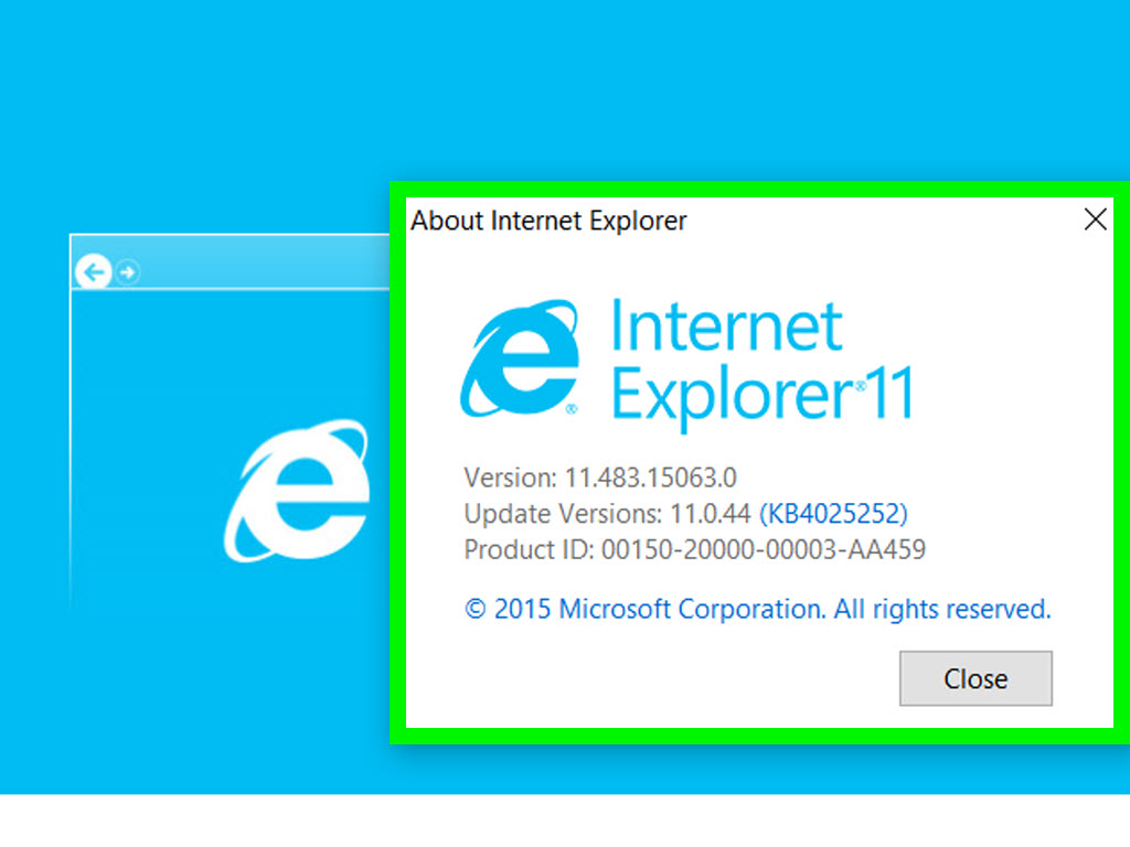 Check What Version Of Inter Explorer You Have Steps