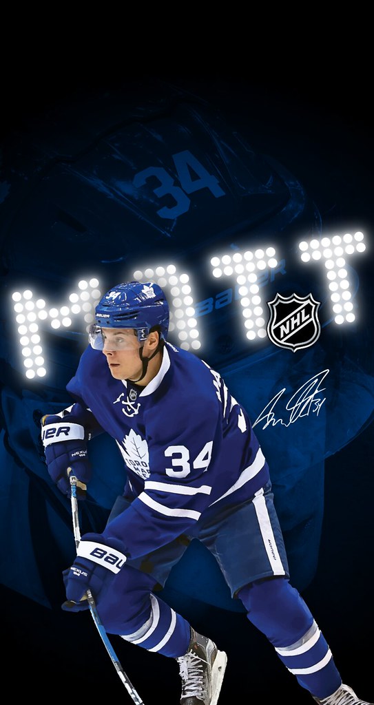 Auston Matthews Toronto Maple Leafs iPhone Wal