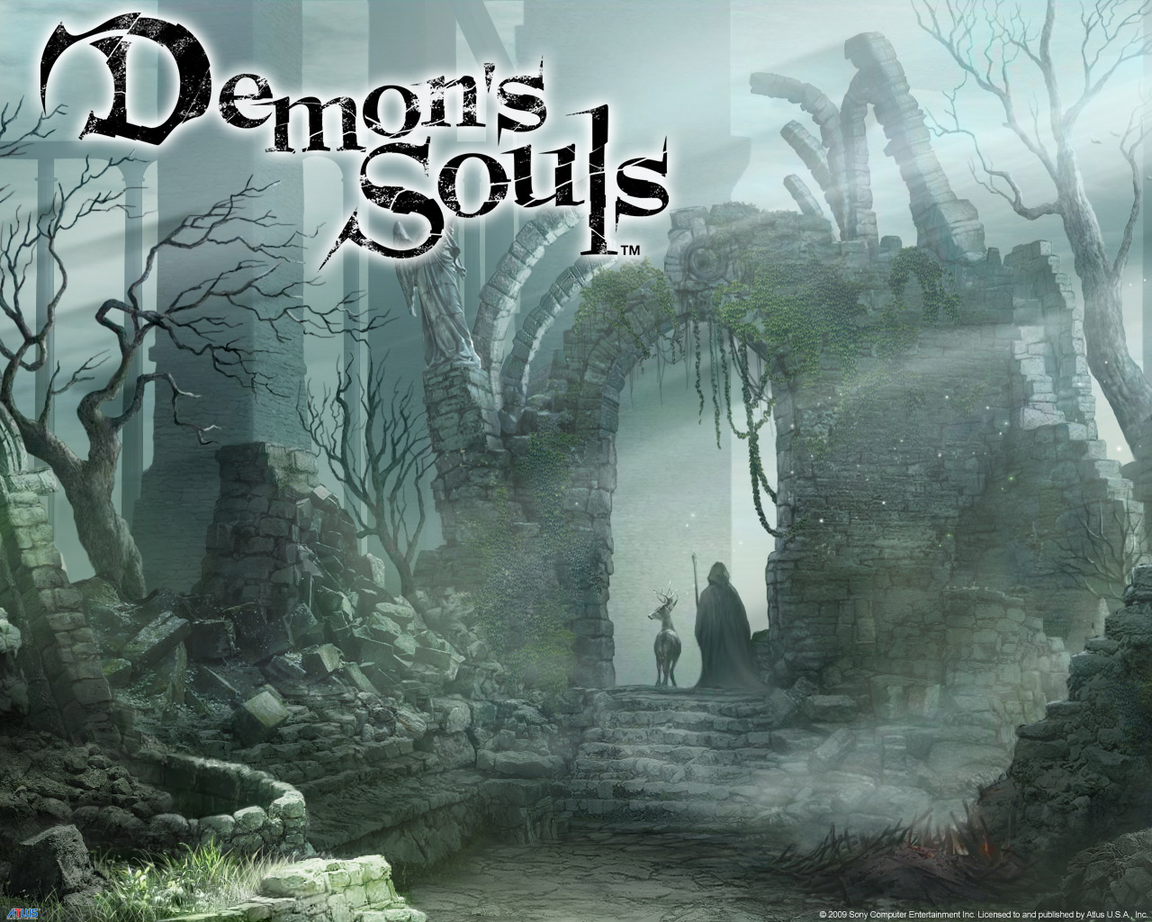 Souls Demon S Fantasy Artists Dark Wallpaper