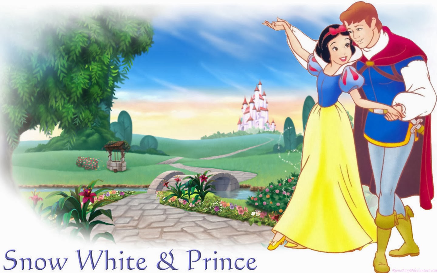 Snow White And Prince Beautiful Wallpaper2014 Jpg
