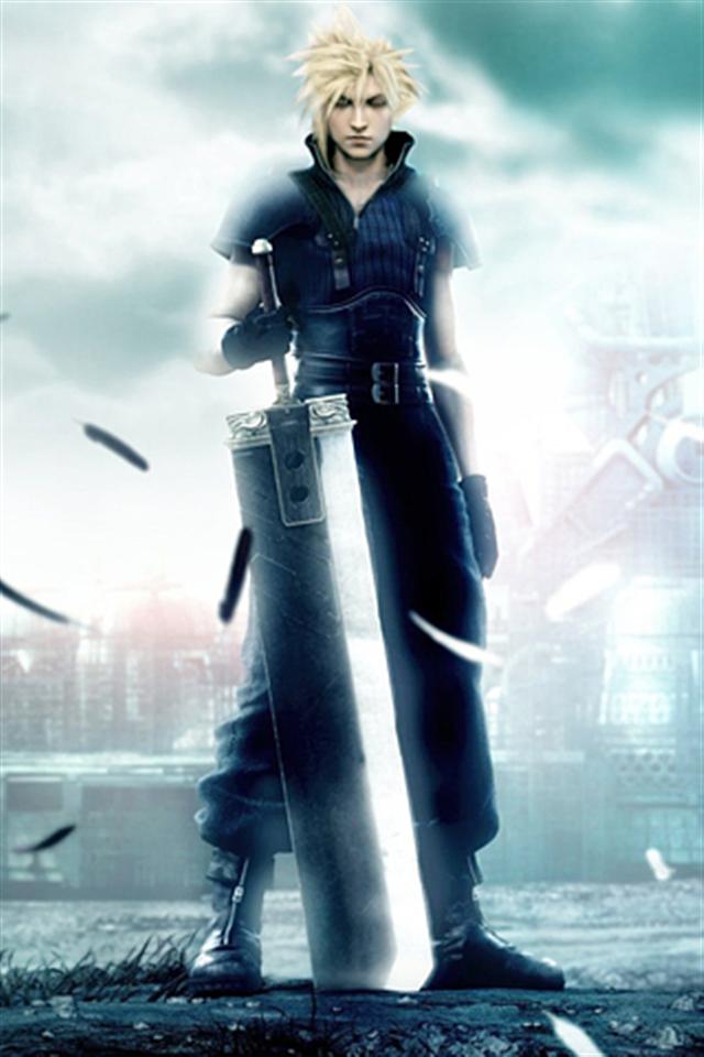 Final Fantasy Vii And Cloud Game iPhone Wallpaper S