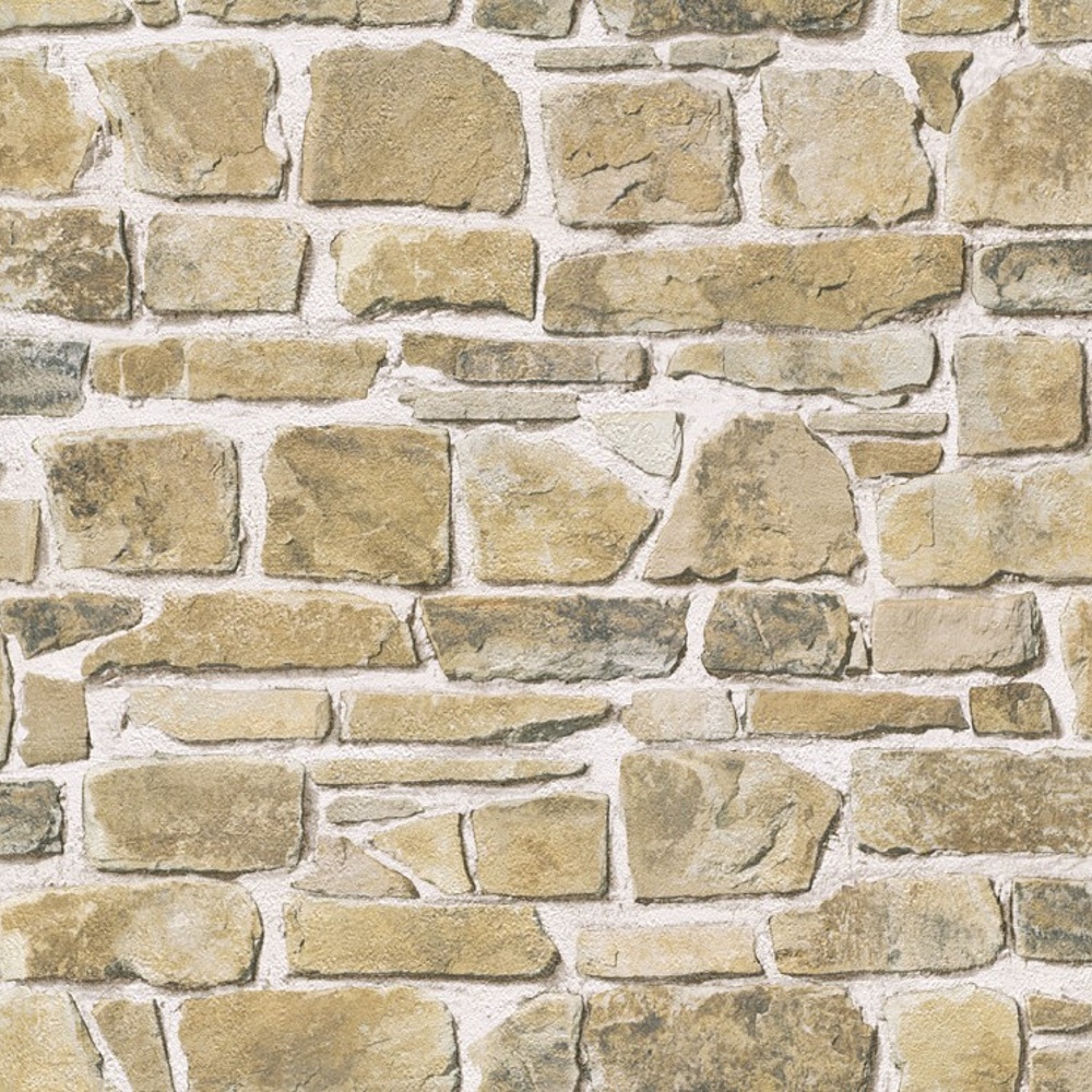 Home Wallpaper Rasch Brick Wall Pattern Faux Effect