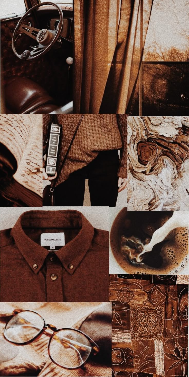 Dark Brown Aesthetic Wallpaper