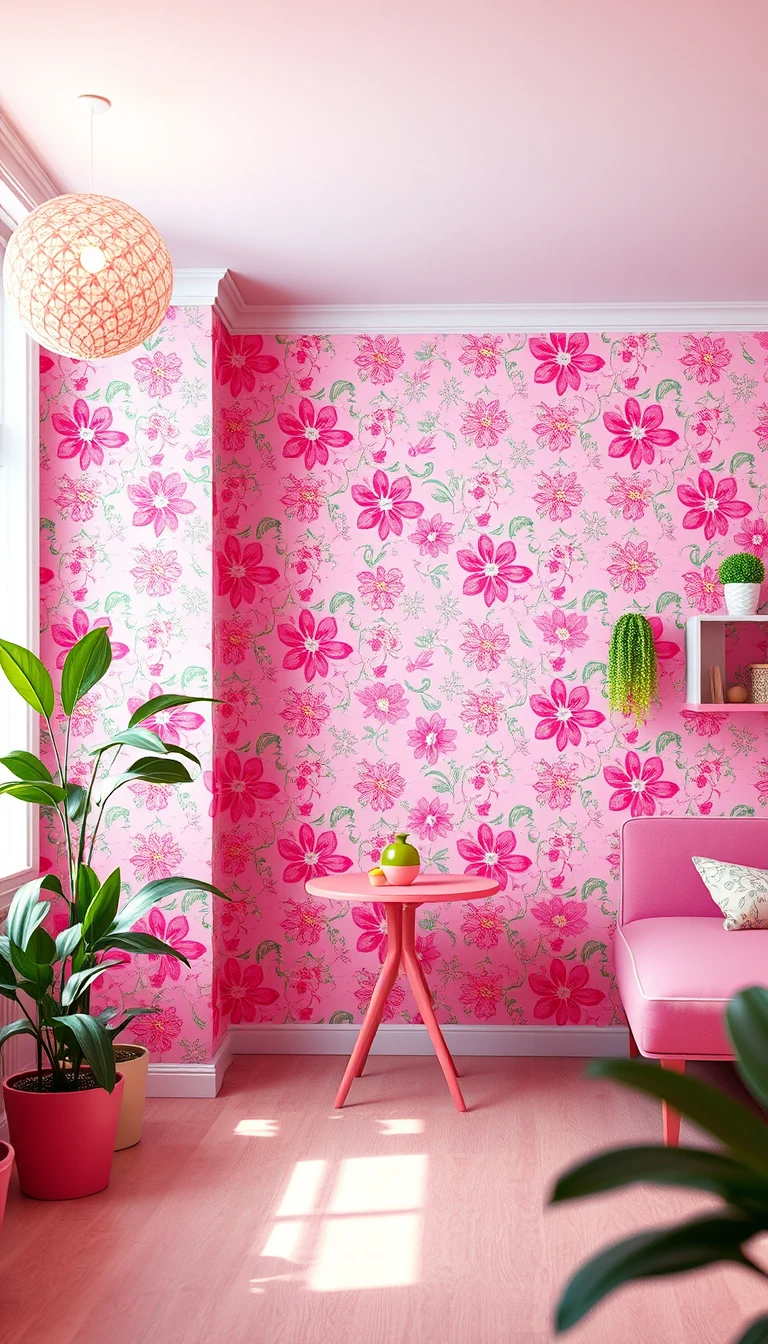 Bright Pink Wallpaper