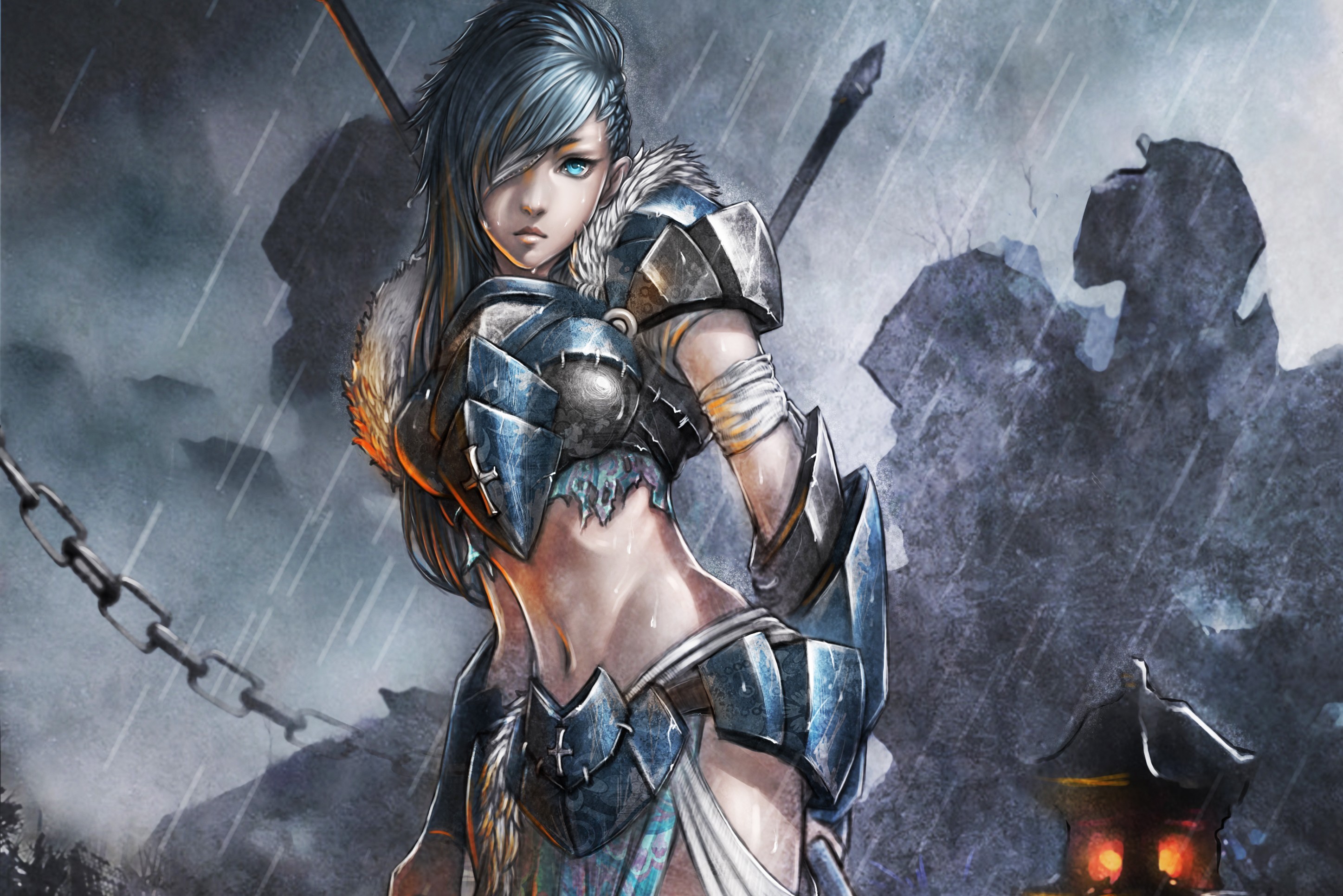 Fantasy Women Warrior Wallpaper
