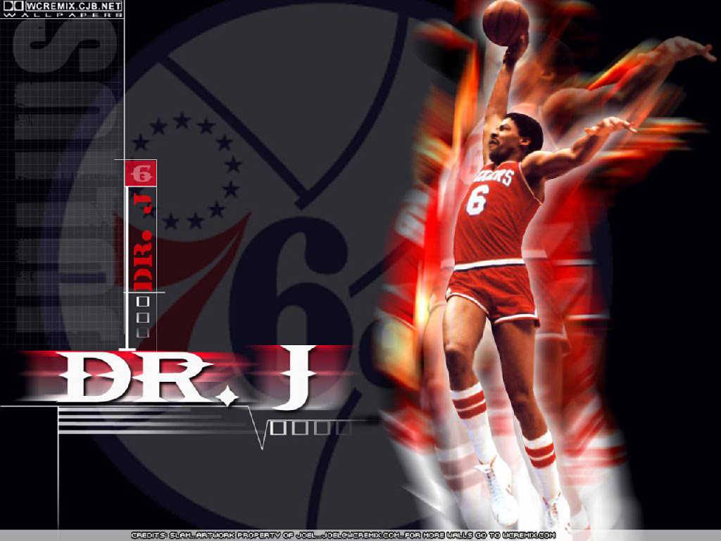 Julius Erving Wallpaper Philadelphia 76ers