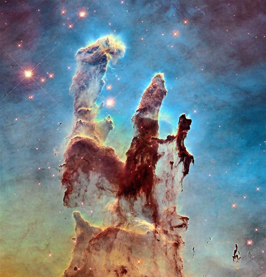 Hubble Space Telescope Pillars Of Creation