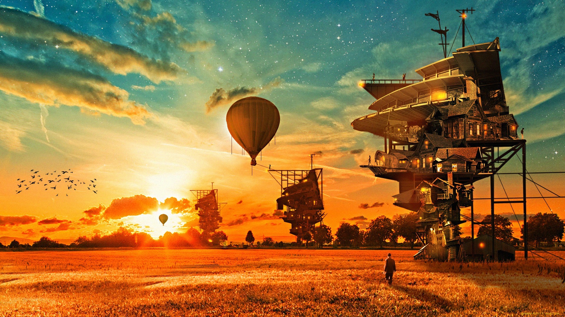 Hot Air Balloons Wallpaper HD