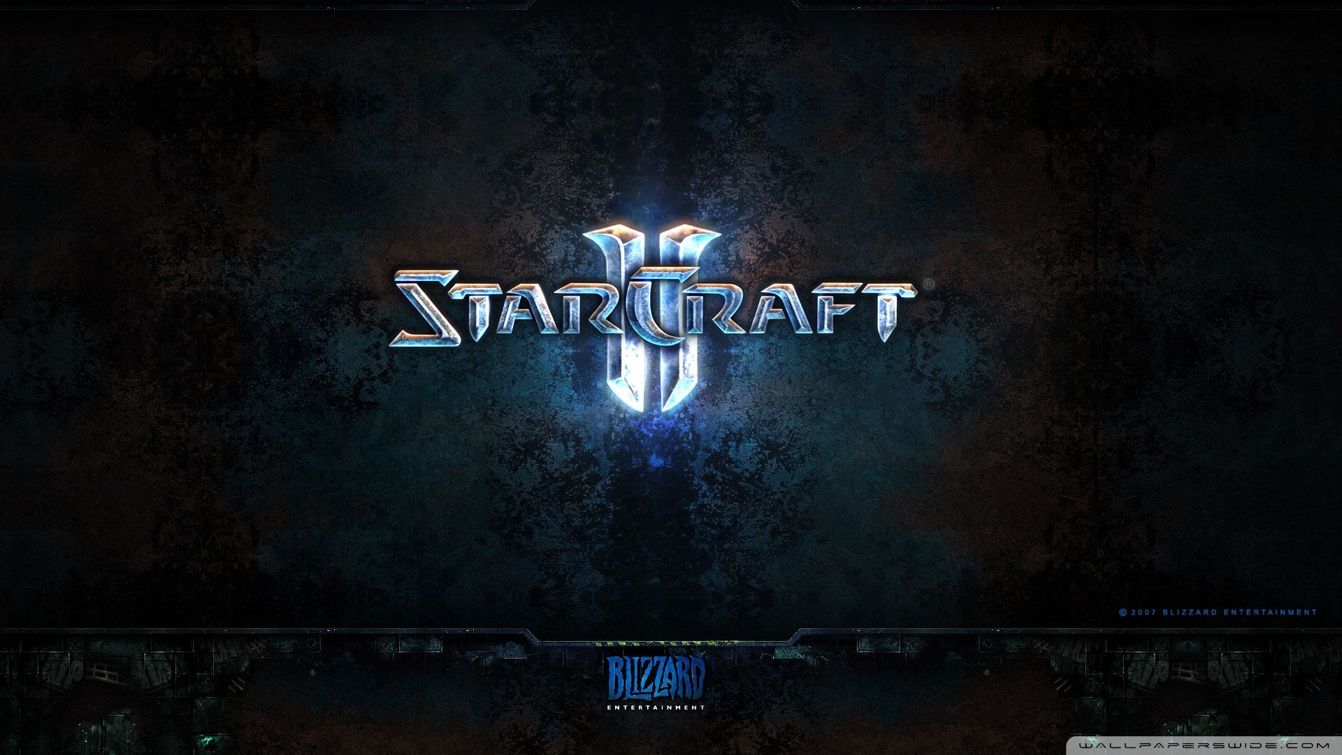 Starcraft Ii Logo Game Desktop Wallpaper