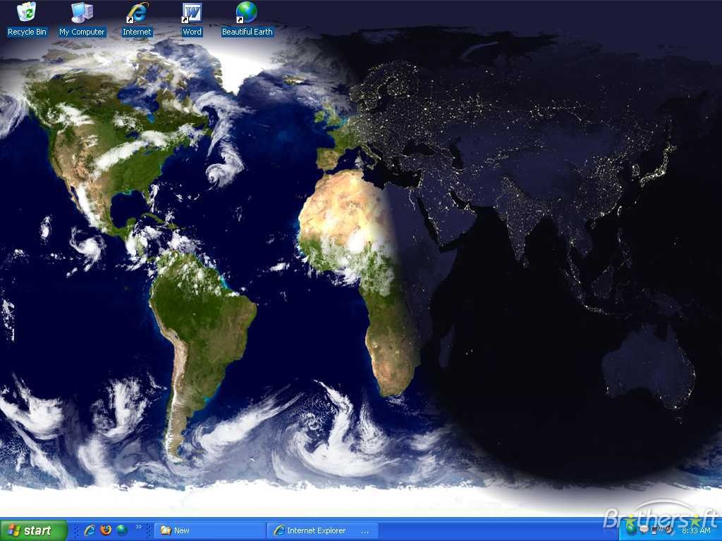 Earth Desktop Wallpaper Living