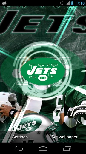 New York Jets Live Wallpaper Is An Interactive App About A