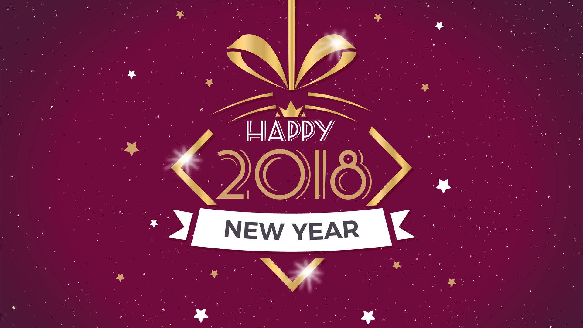 Beautiful HD Wallpaper of New Year 2018 HD Wallpapers 1920x1080